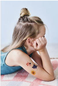 รอยสักชั่วคราวแบบเต็มแขน ขา <span class=keywords><strong>หลัง</strong></span> สีขาว สำหรับผู้ใหญ่ - Product Image 3