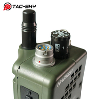 TS TAC-SKY casing Model Virtual Walkie Talkie taktis AN/PRC 152 Harris casing palsu aksesori taktis PRC Model tidak fungsional