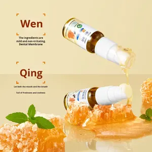 Flowerway <span class=keywords><strong>Propolis</strong></span> Mint <span class=keywords><strong>Spray</strong></span> Oral Haleine Fraîche Longue Durée avec Brume d'Eau Douce pour Soulager la Mauvaise Haleine - Product Image 1