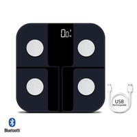 Balance de précision électronique à la mode avec application Bluetooth rechargeable par USB de style moderne, fabriquée à Zhongshan