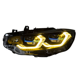 PARA F32, F33, F36, F80, F82 Lentes de proyector de faro LED para 2013 - <span class=keywords><strong>2018</strong></span> 420i, <span class=keywords><strong>428i</strong></span>, 430i, 435i Faros con DRL duales - Product Image 4