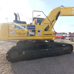 Grosse remise d'occasion KOMATSU PC240LC-8 24 tonnes grande pelle sur chenilles moteur de pompe à moteur 110kw puissance à vendre - Product Image 1