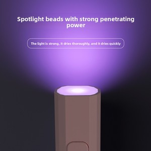 Otra lámpara de uñas UV/LED recargable, portátil y mini, para secado rápido, pequeña y portátil, ideal para decoración de uñas y curado de esmalte en gel. - Product Image 3