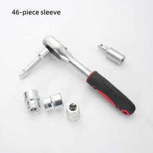 46 Autoreparatur-Werkzeugs ätze Motorrad-Autore parat ur handbuch Ratschen schlüssel Hardware Auto-Motorrad-Werkzeugs ätze Versand in Übersee - Product Image 5