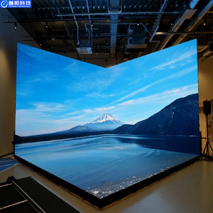 Pushunled <span class=keywords><strong>4</strong></span> mặt jumbotron LED Video tường Màn hình LED trong nhà tổ chức sự kiện p3.91 p4.81 sân vận động lớn màn hình hiển thị LED - Product Image 2