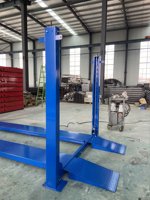 Plateforme élévatrice hydraulique robuste à quatre poteaux pour voitures, gain de place, pour garage domestique et atelier de réparation automobile FPP308