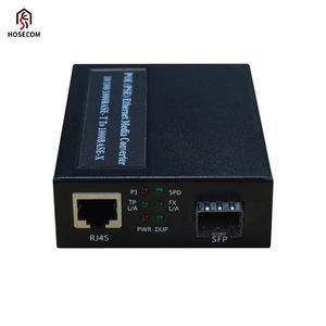 Convertisseur et émetteur-récepteur de média fibre optique mini haute vitesse 1G FTTH POE HOSECOM avec certification CE/FCC, garantie 1 an - Product Image 6