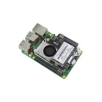 Papan Adaptor Raspberry Pi 5 X1003 PCIe ke M.2 2242 2230 NVME Papan Ekspansi Solid-state Drive