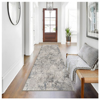 Tapis en cachemire tissé à motif de dessin animé pour chambre à coucher, tapis de chevet, tapis de couloir, antidérapant, épais et doux