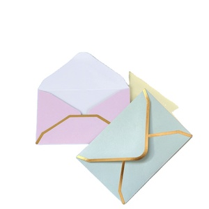 Handmade kinh doanh sinh viên đồng xu Thẻ quà tặng phong bì 3.9x2.75 inch dày chống quan điểm thiết kế sáng tạo giấy phong bì - Product Image 4