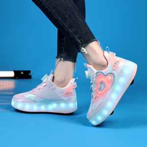 Chaussures de sport pour garçons et filles, nouvelle arrivée, LED, <span class=keywords><strong>4</strong></span> <span class=keywords><strong>roues</strong></span>, patins à roulettes, chaussures de sport pour enfants - Product Image 5