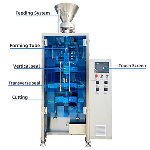 Máquina de Envasado de Partículas de Una Sola Línea con Sellado Trasero de Acero Inoxidable de Diseño Compacto para Especias en Pequeños Lotes - Product Image 5