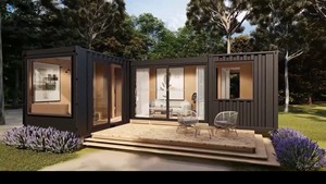 Casa contenedor 2 dormitorios con baño <span class=keywords><strong>Granny</strong></span> Flat Australian Prefab Big House Modular Hotel Garden Buildings Cabin - Product Image 3