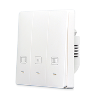 Interrupteur mural intelligent Wifi Tuya standard US pour rideaux, commande vocale/à distance avec Google Alexa pour la maison
