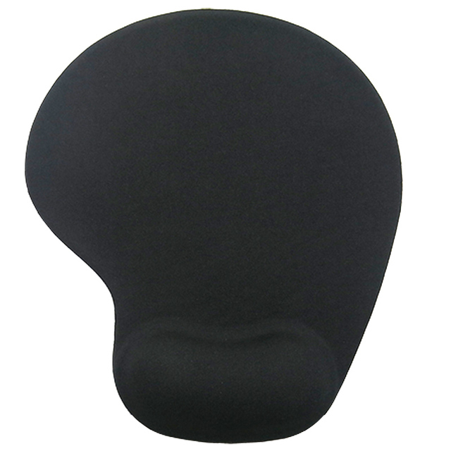 Gel Wrist Rest Mouse Pad Blanks Sublimation Mousepad Black Pu 3D Arm Support Gel Mouse Pad