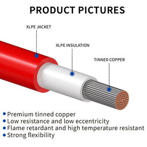 Wholesale <b>Solar</b> PV <b>Cable</b> 16mm 25mm 35mm Dc Power <b>Cables</b> Inverter Battery <b>Solar</b> <b>Panel</b> Connector Wire <b>Solar</b> Energy System OEM ODM - Product Image 6