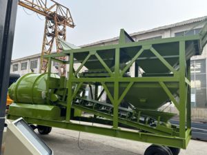 JZM750 Second Warehouse <b>Drum</b> Mobile Concrete Batching Plant Production Line Pump Motor Engine Gearbox PLC Bearing - Product Image 5