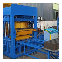 Machine à blocs de béton Hongfan Industrial QT4-15S, ligne de production automatique de pavés creux pour matériaux de construction