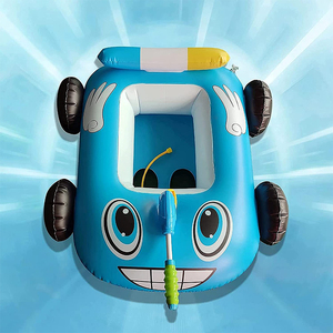 Flotador Inflable <span class=keywords><strong>para</strong></span> Piscina, Asiento <span class=keywords><strong>de</strong></span> Coche <span class=keywords><strong>para</strong></span> Niños, Pistola <span class=keywords><strong>de</strong></span> <span class=keywords><strong>Agua</strong></span>, Juguete Acuático, Camión <span class=keywords><strong>de</strong></span> Bomberos, Coche <span class=keywords><strong>de</strong></span> Choque - Product Image 2