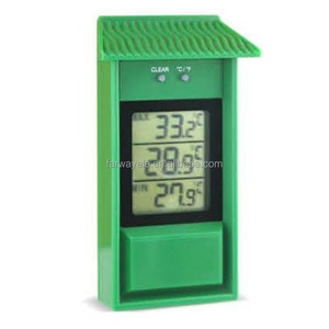 Outdoor Garden Waterproof <strong>House</strong> Shape Roof Digital <strong>Thermometer</strong> for Greenhouse Sauna Room Refrigerator <strong>Thermometer</strong> - Product Image 1