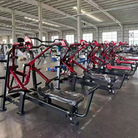 PNT01 OEM ODM Equipo de Gimnasio Comercial Completo, Máquina de Remo con Barra en T para Ejercicios de Espalda, Material de Acero, Capacidad de 300 kg, Fábrica China