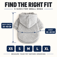 Sweat-shirt en polaire pour chien, veste à capuche pour chiots de petite et moyenne taille, vêtements d'hiver pour chiens avec poche