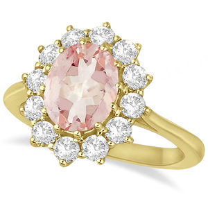 Morganite <b>Ring</b> Care Flower Shape Morganite Cubic Zirconia <b>Ring</b> Morganite <b>Ring</b> Jcpenney - Product Image 5