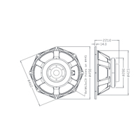 Speaker Subwoofer Metal PA 18 Inch Terbaru, Voice Coil 5'', Daya 4000W 4 Ohm, Sistem Kotak Speaker Tahan Air untuk Luar Ruangan