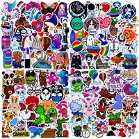 Autocollants néon cool personnalisés avec logo, écologiques, imperméables, en vinyle, pour récompenses scolaires, skateboards, scrapbooking, cadeaux promotionnels