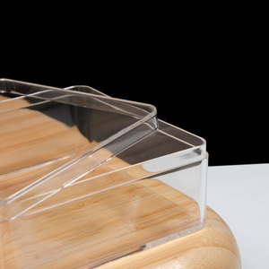 Contenitore angolare trasparente 8.5cm X 3.5cm per gioielli con perline per caramelle per zucchero Snack - Product Image 4