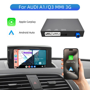 Modul Upgrade Rhythm CarPlay untuk <span class=keywords><strong>Audi</strong></span> A1 Q3 MMI 3G 2012-2018, Menjaga Kontrol Asli, Wireless Android Auto, Mirror Link - Product Image 2