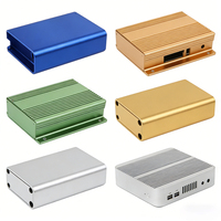 Boîtier d'instrument électronique en aluminium et acier entièrement personnalisé, étanche IP67, OEM, boîtier en aluminium extrudé, boîtier d'amplificateur de puissance