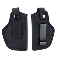 Étui universel tactique en nylon pour arme à feu, petit holster tactique compact/subcompact, pochette pour arme à feu