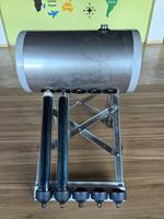 IMPOSOL Chauffe-Eau Solaire à Caloduc Pressurisé Mini Portable 30L pour Usage Domestique (Bain et Boisson)