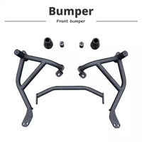 QJMOTOR Chase 150 QJ150-31B Chase350 Chase600 Barre de protection anti-collision de course à tube droit modifiée, protection moteur en carbone, nouveau modèle