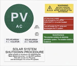 Señales Reflectantes para Estaciones de Carga de Vehículos Eléctricos Industriales, de Aluminio de 2.0 mm, Autoportantes con Base en V, Certificación ISO 3864, Señalización de <span class=keywords><strong>Estacionamiento</strong></span> Reservado - Product Image 5