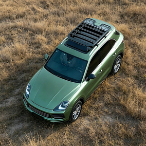 Panier <span class=keywords><strong>de</strong></span> <span class=keywords><strong>toit</strong></span> en alliage d'aluminium pour bagages, échelle latérale et boîte latérale pour <span class=keywords><strong>Porsche</strong></span> Cayenne 2005-2012 - Product Image 5