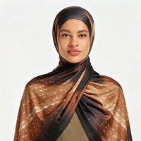 Écharpe en jersey liquide de haute qualité, respirante, douce pour la peau, longue, pour femmes musulmanes, pour l'Aïd, usage quotidien en extérieur, châle toutes saisons