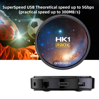 Venta al por Mayor HK1RBOX W2T Smart Box TV 4K HD AV1 Reproductor Multimedia S905W2 CPU Procesador TV BOX 4GB RAM con ATV Android 11 OS