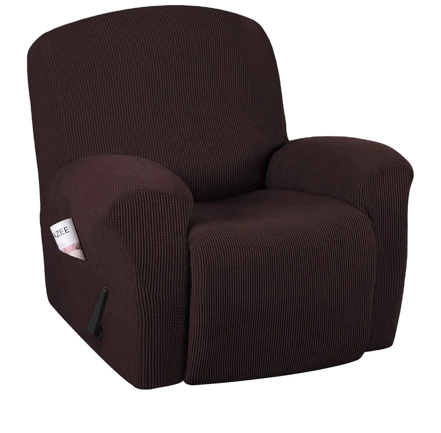 Yumuşak gömme streç kanepe kılıfı kanepe Slipcover yıkanabilir uzanmış sandalye kılıfı jakarlı streç Recliner kanepe kılıfı