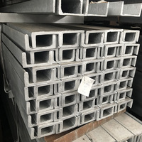 Profilés en U galvanisés, barres en C, acier au carbone HDG pour la construction de toitures, supports muraux et structures