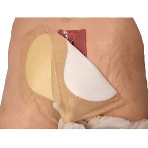 Apósito para heridas, vendas de espuma para sacro, borde adhesivo de silicona, almohadillas sacrales impermeables, apósito absorbente para úlceras por presión - Product Image 6