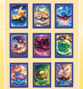 Tarjetas Coleccionables de Personajes de Anime de Junyi Culture, Tarjetas Divertidas con Diseño de Pokémon, Pikachu, Charizard, Eevee, Regalos para Niños - Product Image 6