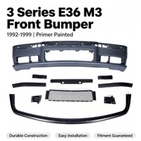 Pare-chocs avant M Sport E36, peint à la main, ABS, pour BMW Série 3 E36 1990-1999, pièces et accessoires, kit carrosserie