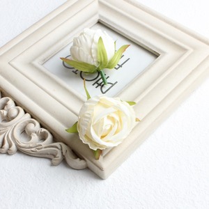 Fleurs artificielles en gros LUYI, petites têtes <span class=keywords><strong>de</strong></span> roses en soie <span class=keywords><strong>de</strong></span> 4 cm pour la décoration <span class=keywords><strong>de</strong></span> gâteaux - Product Image 3