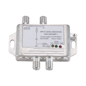 Gecen Tín Hiệu Khuếch Đại GCH-AGCAMP-1 Mức Độ Tự Động Điều Khiển Cho Truyền Hình Vệ Tinh - Product Image 2
