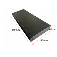 Boîtier en acier inoxydable d'usine, boîtier en aluminium, amplificateur audio, châssis métallique, boîtier de contrôleur de puissance