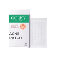 Patch hydrocolloïde pour boutons d'acné avec huile d'arbre à thé élimination étanche étoiles forme de coeur patch de taches colorées principalement du collagène