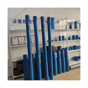 Tubería <span class=keywords><strong>de</strong></span> revestimiento para pozos profundos <span class=keywords><strong>de</strong></span> UPVC <span class=keywords><strong>flexible</strong></span> <span class=keywords><strong>de</strong></span> alta presión, duradera, con extremos roscados ASTM y pantallas ranuradas, al por mayor - Product Image 3