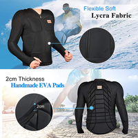 Benken Vêtements de protection de ski en plein air pour hommes Collants de protection pour le sport avec Eva Pad Gear Snow Skiing Sports Gear